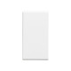 Mosaic bouton-poussoir easyled-6A 1 module blanc