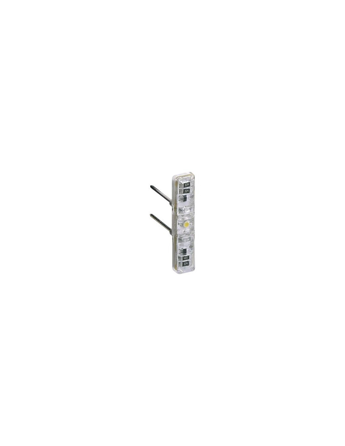 Mosaic voyant luminé 230V 0.15mA pour interrupteurs et poussoirs (pack 10 pièces)
