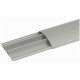 Moulure de sol - 75 x 18 mm gris - long. 2 m - gris