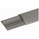 Moulure de sol DLP 50 x 12 mm gris - 3 compartiments