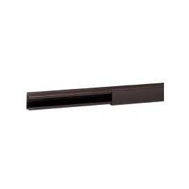 Moulure DLP sect 20 x 12,5 mm marron RAL 8014 - long. 2,1 m