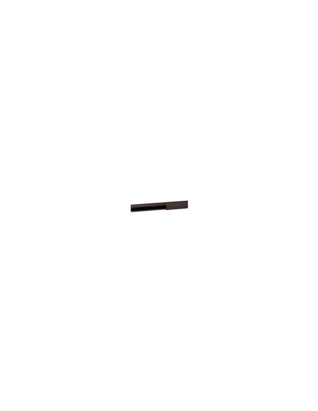 Moulure DLP sect 20 x 12,5 mm marron RAL 8014 - long. 2,1 m