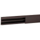 Moulure DLP sect. 32 x 12,5 mm marron - 2,1 m - avec cloison