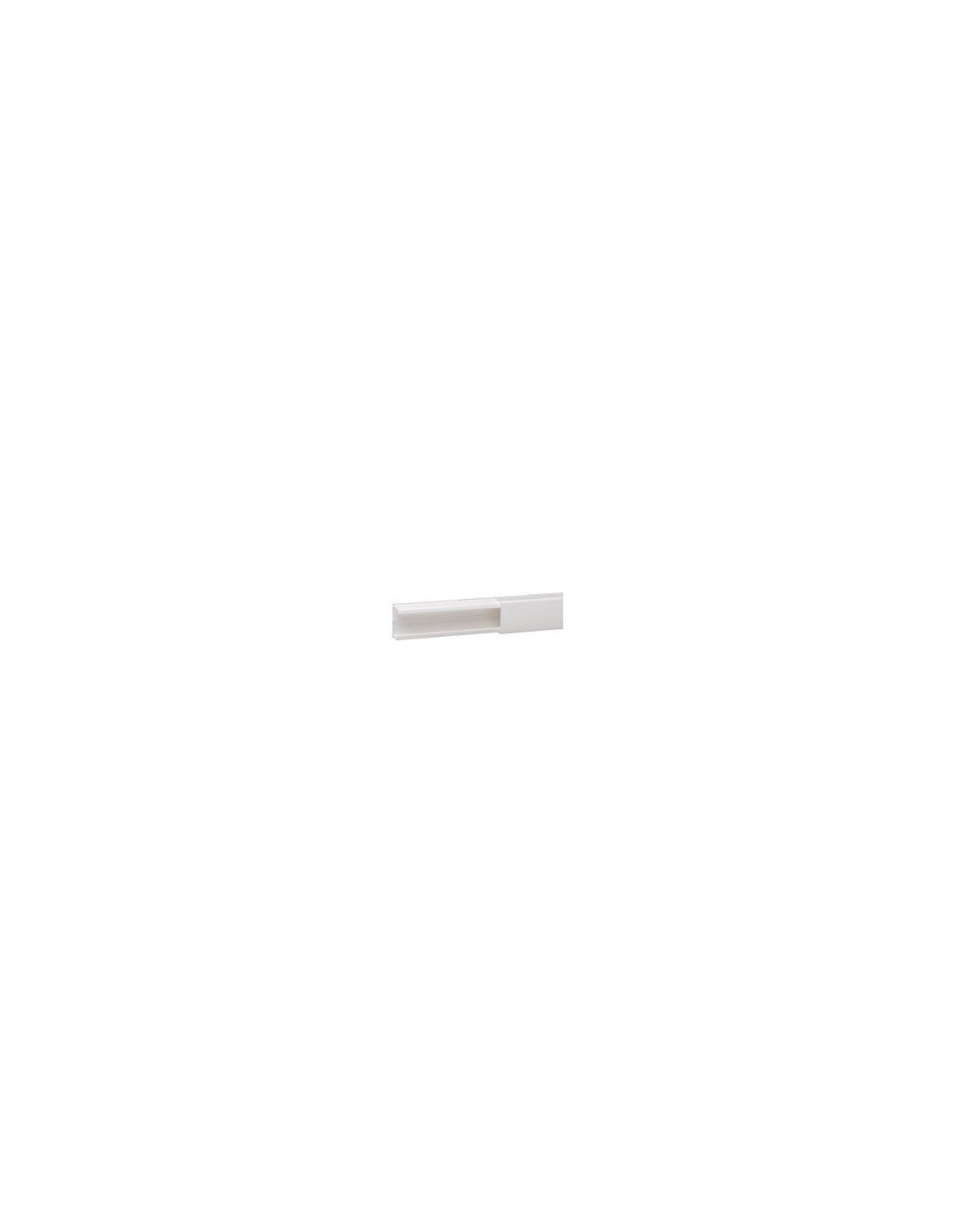 Moulure DLP section 32 x 16 mm blanc RAL 9010 - long. 2,1 m