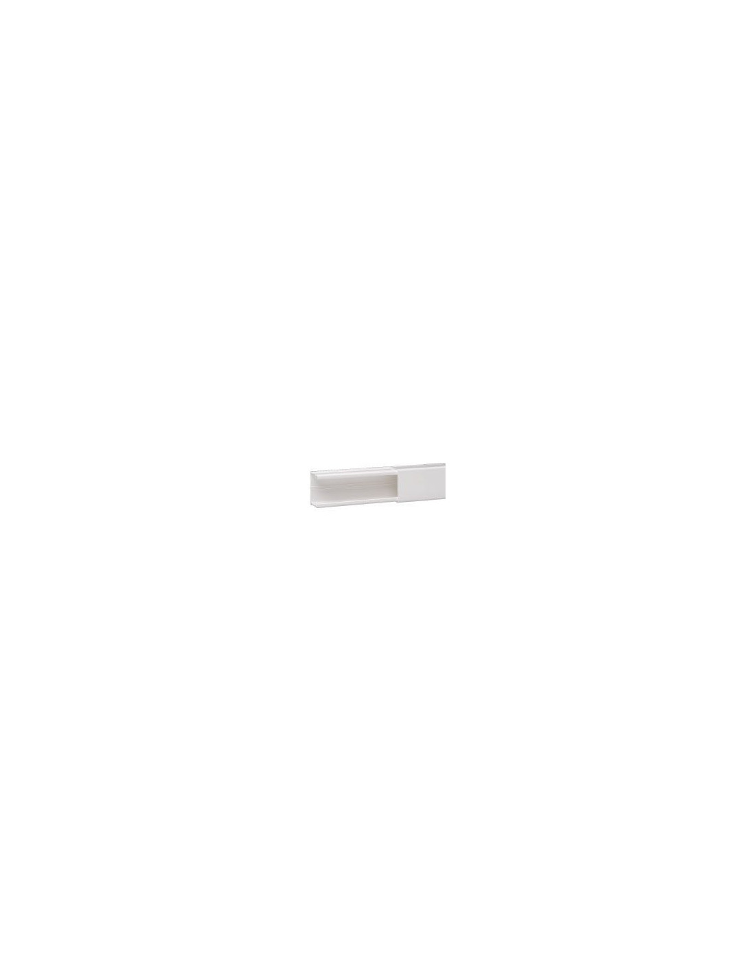 Moulure DLP section 40 x 25 mm blanc RAL 9010 - long. 2,1 m
