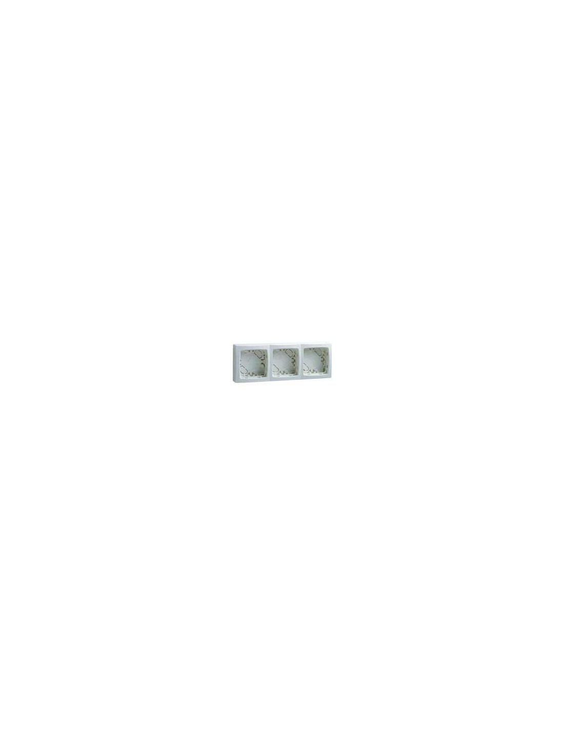 Oteo cadre saillie 3 mécan. dimensions 207 x 72 mm
