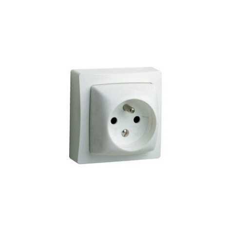 Oteo prise de courant 2 P + T 10/16 A - 250 V - monobloc Oteo prise de courant 2 P + T 10/16 A - 250 V - monobloc