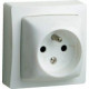 Oteo prise de courant 2 P + T 10/16 A - 250 V - monobloc