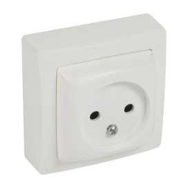 Oteo prise de courant 2 P 10/16 A - 250 V - monobloc