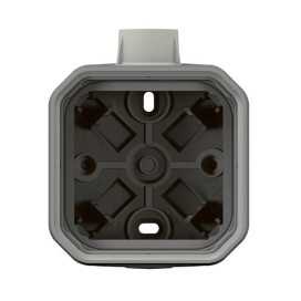 Plexo boîtier 1 poste 1xM20 IP55 - IK08 gris
