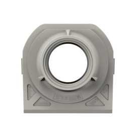 Plexo embout PE 1 entrée ISO20 gris