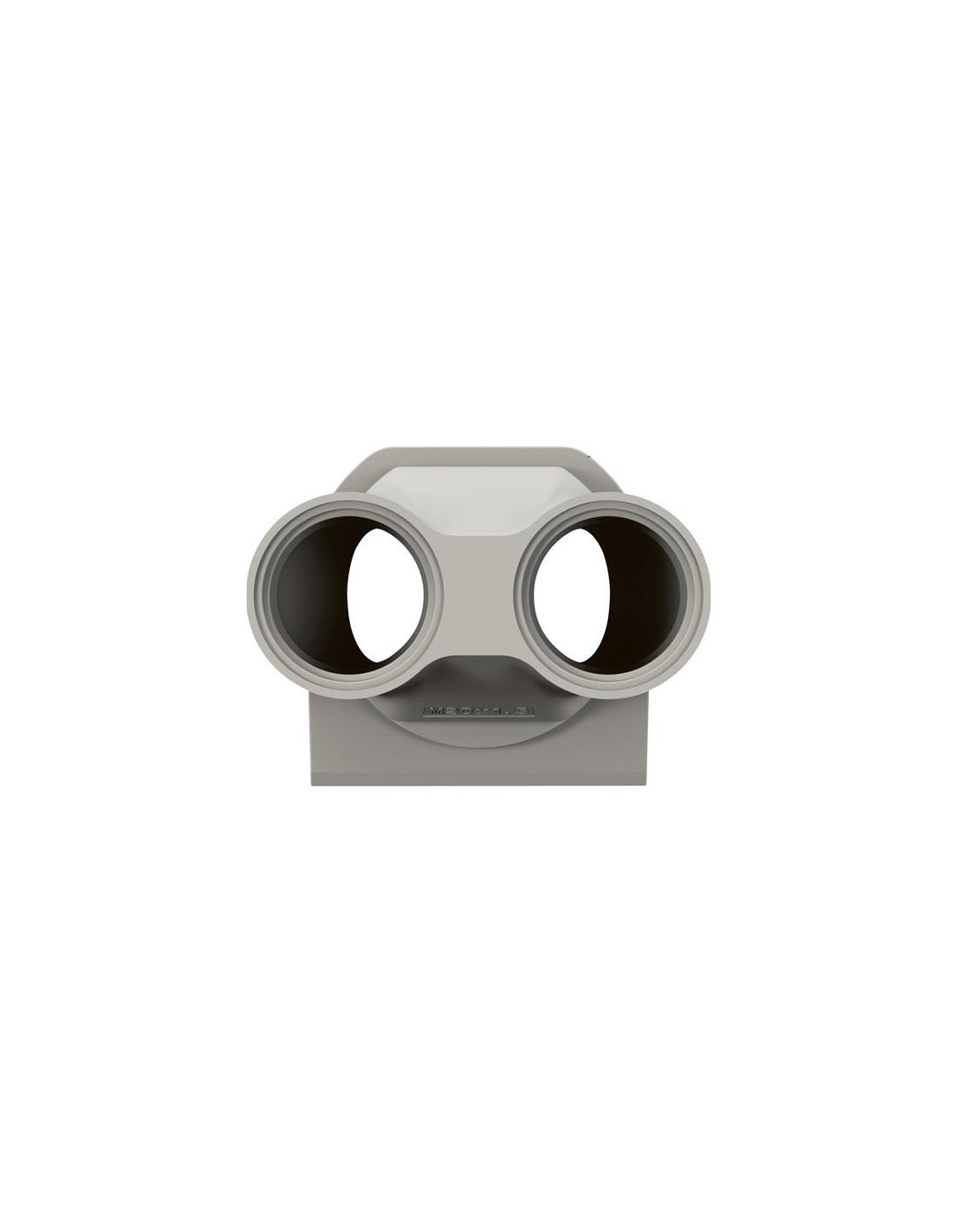 Plexo PE embout 2 entrées ISO20 gris