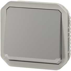 Plexo prise 2P+T bornes à vis mécanisme IP55 IK08 gris
