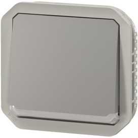 Plexo prise 2P+T bornes à vis mécanisme IP55 IK08 gris