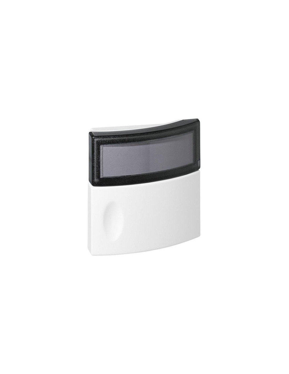 Sonnette Salsa porte-étiquette 24V 2A IP44 IK06 70x70x25mm blanc