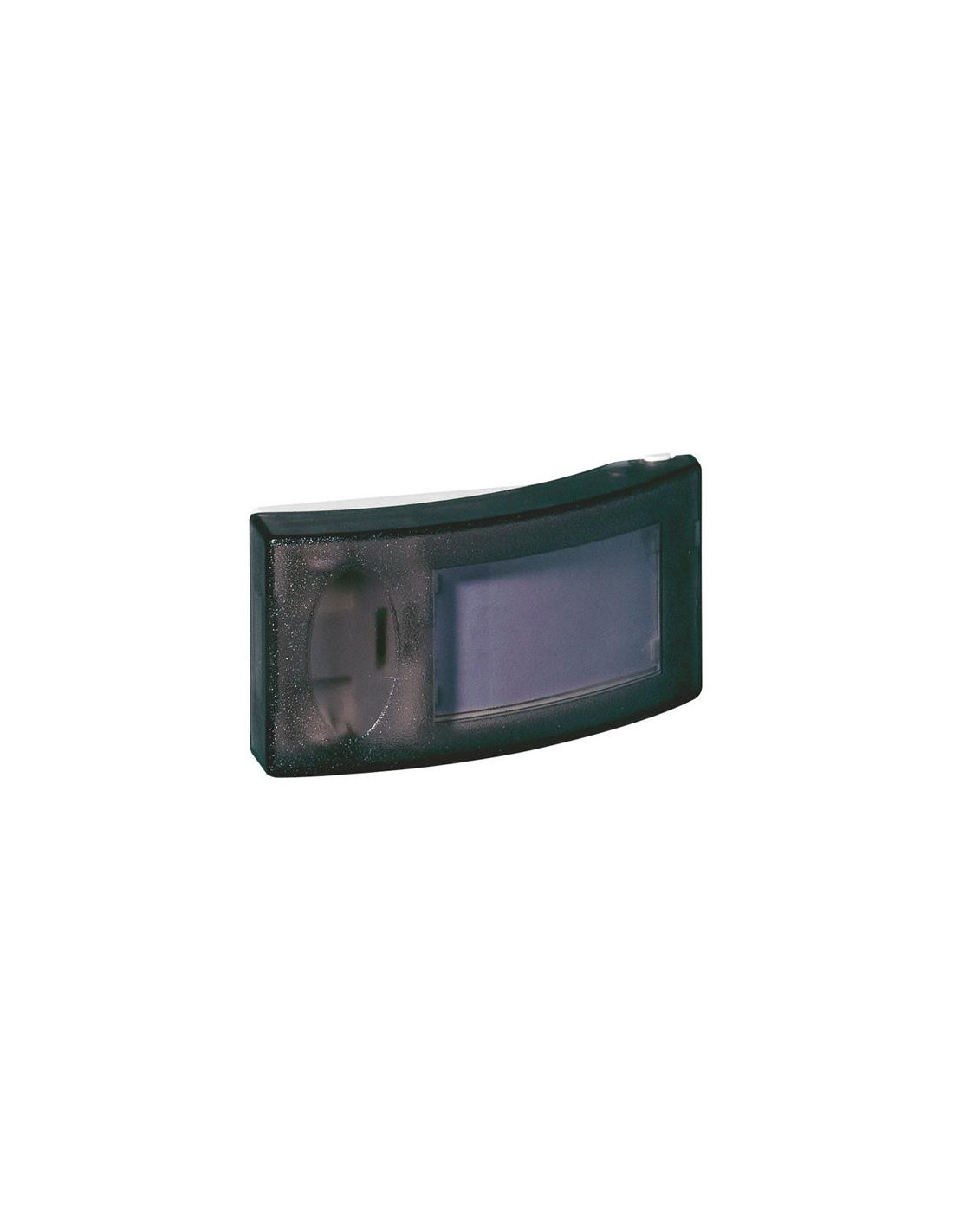 Sonnette Salsa porte-étiquette 230V 2A - IP30 - IK06 60x30x15mm
