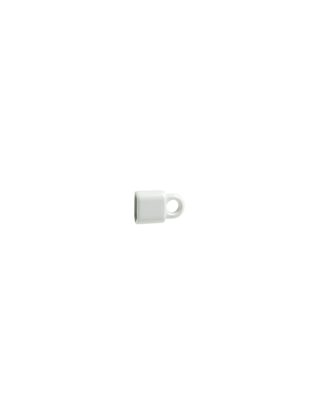 Prolongateur 2P 2,5A - 250V plastique blanc