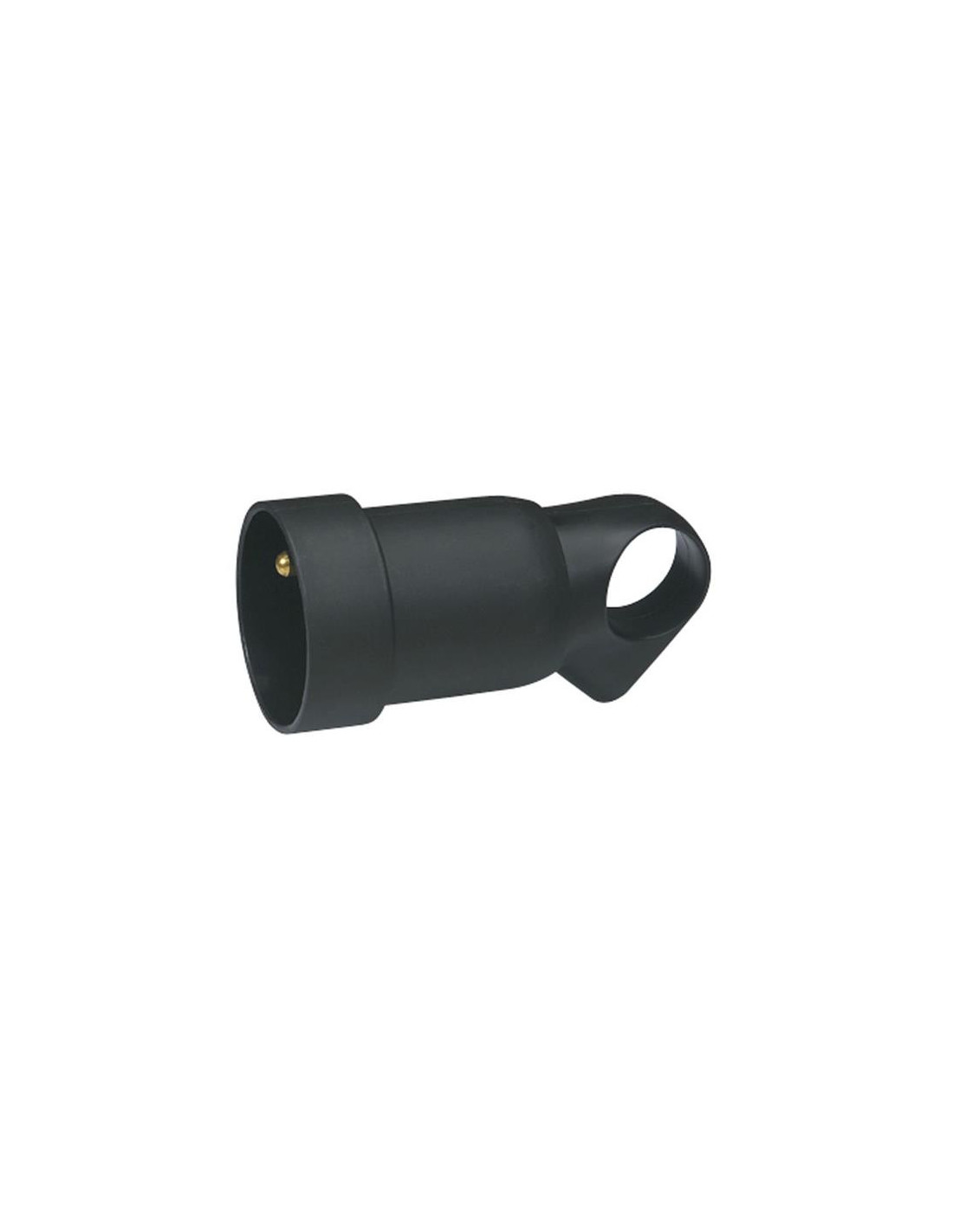 Prolongateur 2P+T + anneau 16A noir