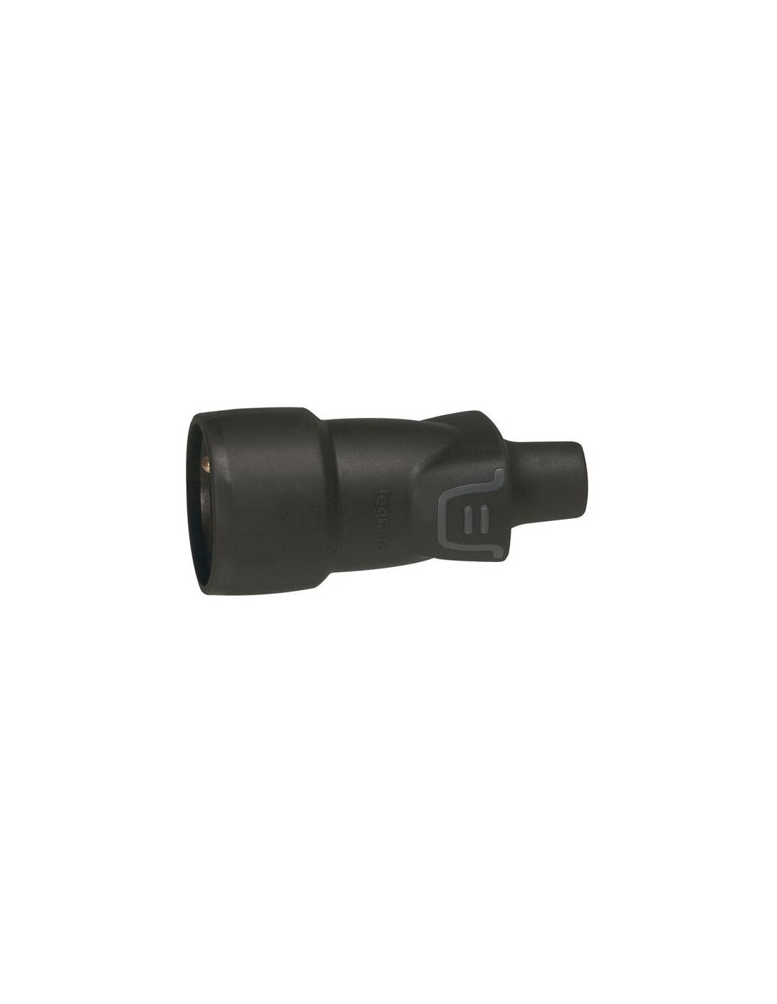 Prolongateur caoutchouc 2P+T 16A - IK08 sortie droite