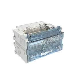 Répartiteur modulaire 2P 100A - 7 connexions à vis - 26kA - 4 modules