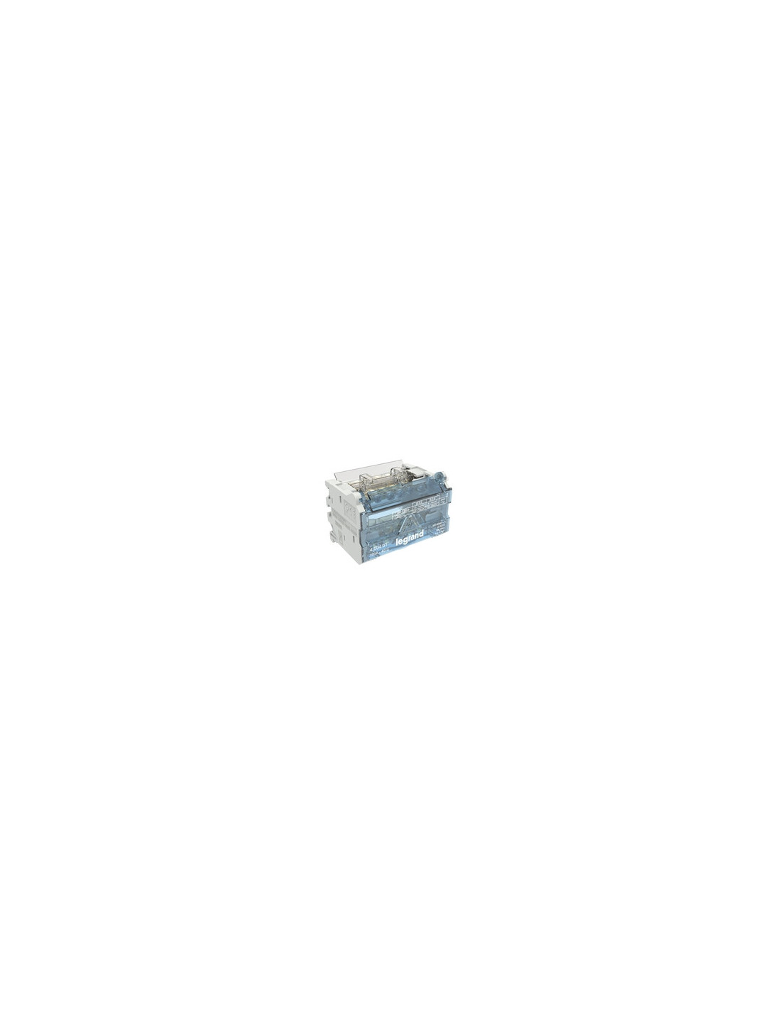 Répartiteur modulaire 2P 100A - 7 connexions à vis - 26kA - 4 modules