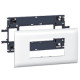 Support Mosaic DLP 4 modules couvercle 85mm