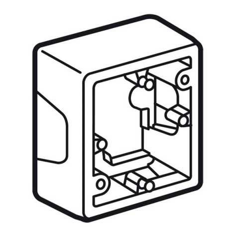 Val cadre saillie pour 1 mécanisme - blanc Val cadre saillie pour 1 mécanisme - blanc