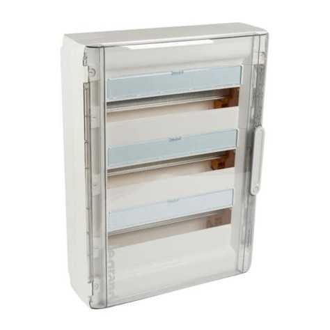 XL³125 coffret en saillie 3 rangées 54 modules porte transparente XL³125 coffret en saillie 3 rangées 54 modules porte transparente