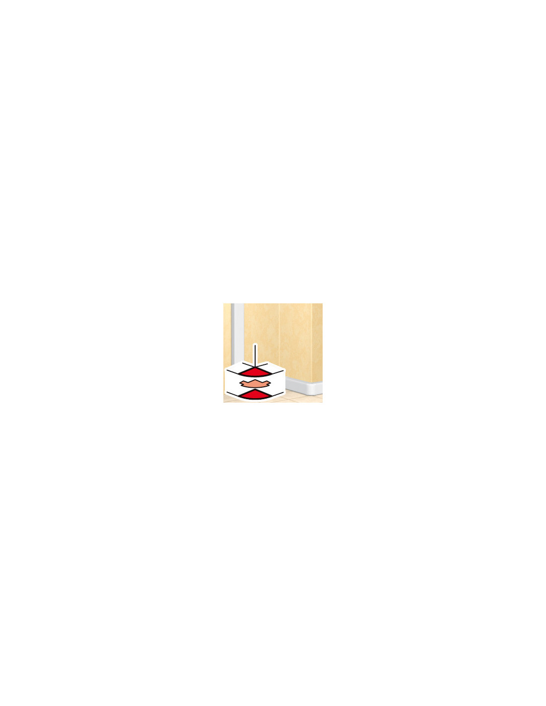 Angle ext. variable DLP design sect. 50 x 105 mm (couv. 65mm)