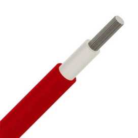 Câble solar installation photovoltaïque TUV souple 1kV Cca s1d2a1 rouge 4mm² - R100