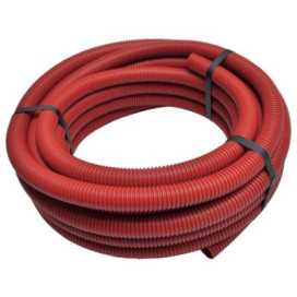 Gaine d'attente rouge 40 - avec tire-fil - R50