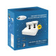 Kit de caméras 2x 4MP tourelle 2.8mm avec NVR 4 canaux - blanc