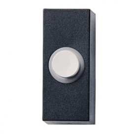 Bouton poussoir 8V 2A illuminé noir blanc avec bouton poussoir blanc