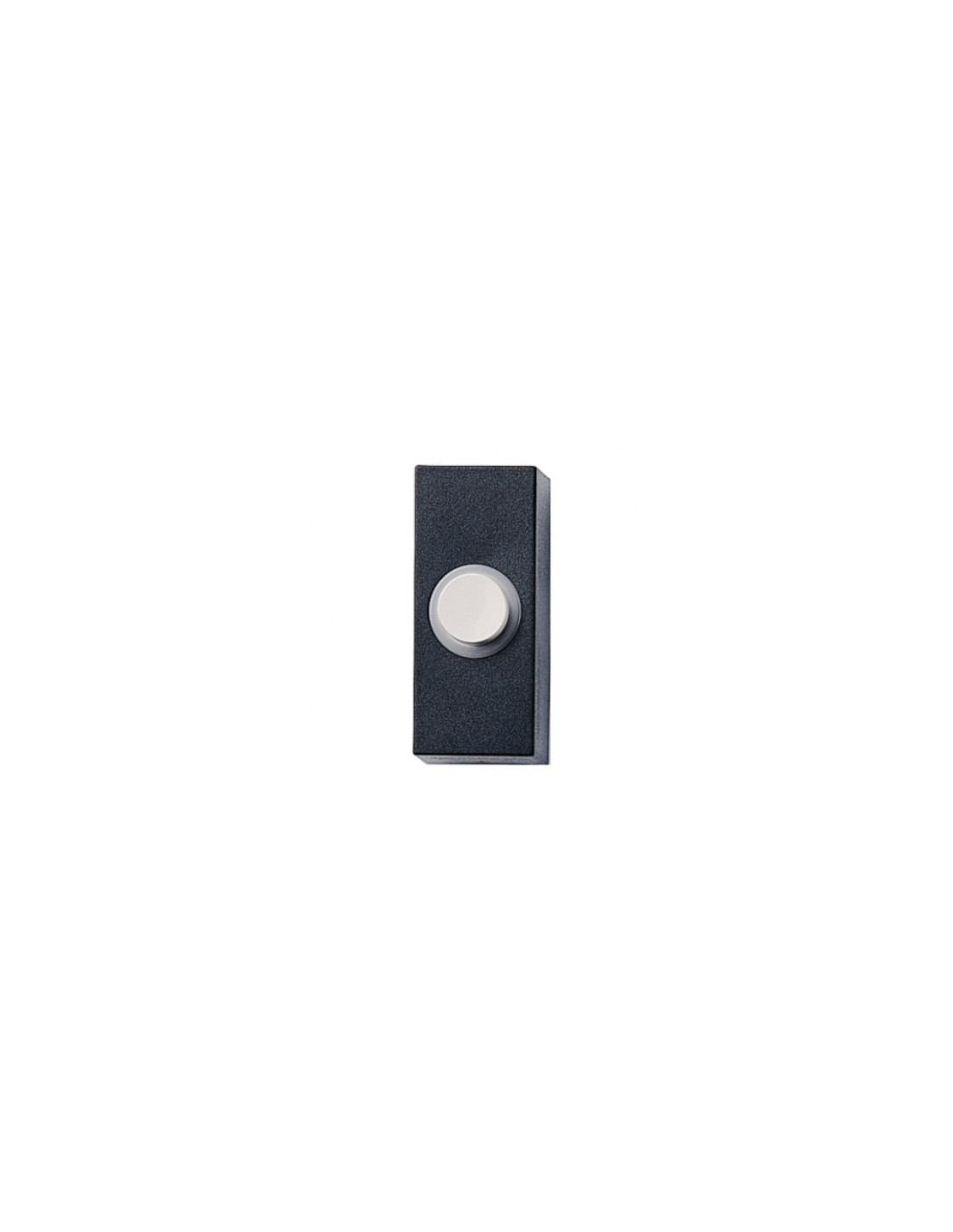 Bouton poussoir 8V 2A illuminé noir blanc avec bouton poussoir blanc