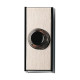 Bouton poussoir 1-24V AC/DC 2A métallique gris argenté noir bouton poussoir