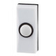 Bouton poussoir 8V 1A blanc, avec bouton poussoir blanc