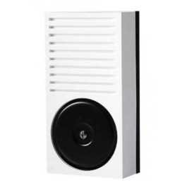 Sonnette filaire/strident sur batteries 2x1,5V (D) 80dB boîtier blanche avec