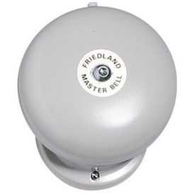 Sonnette d'alarme 230VAC 100 dB gris diam. 154mm