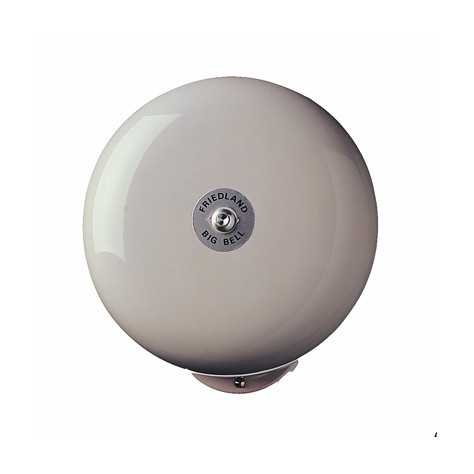 Sonnette d'alarme 230VAC 106 dB gris diam. 230mm