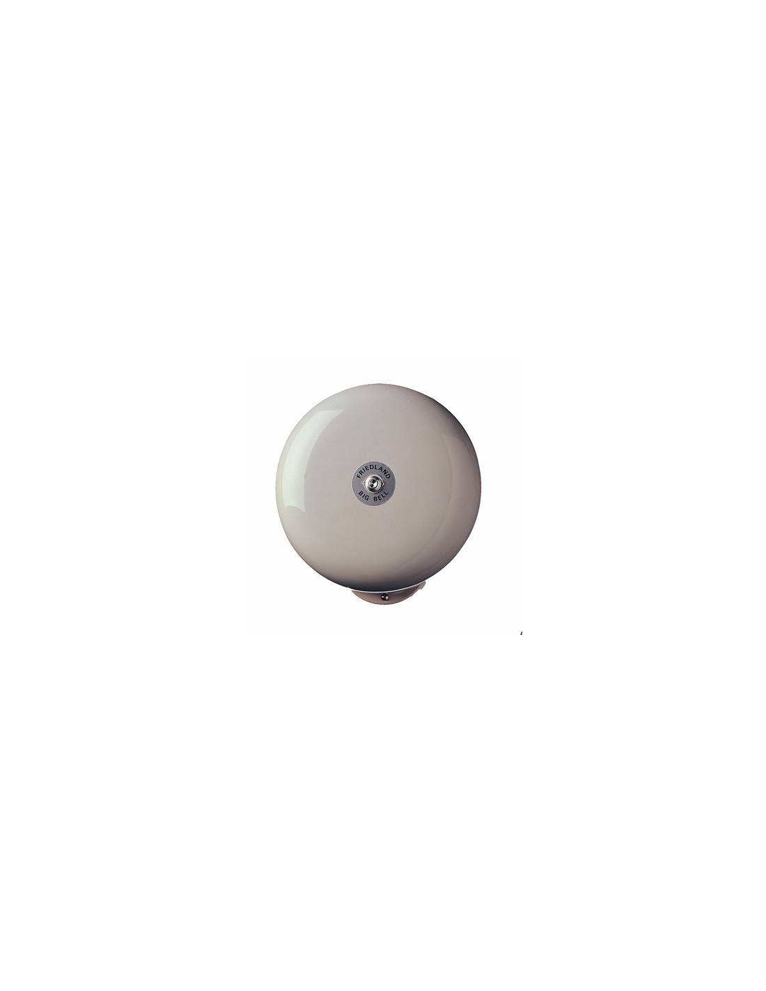 Sonnette d'alarme 230VAC 106 dB gris diam. 230mm