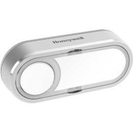 Bouton RF horizontal gris + porte-étiquette compact