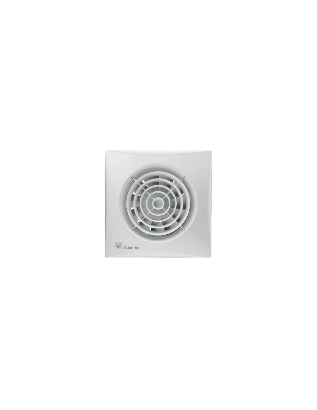 Soler & Palau - Extracteur salle de bains/WC SILENT 100 - 95m³/h