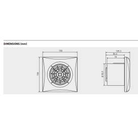 Soler & Palau - Extracteur salle de bains/WC SILENT 100 - 95m³/h 2