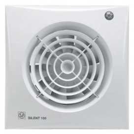 Extracteur d'air pour SDB/WC SILENT - 95m³/h - TEMPOR. REGLABLE - DETECTEUR PRESENCE