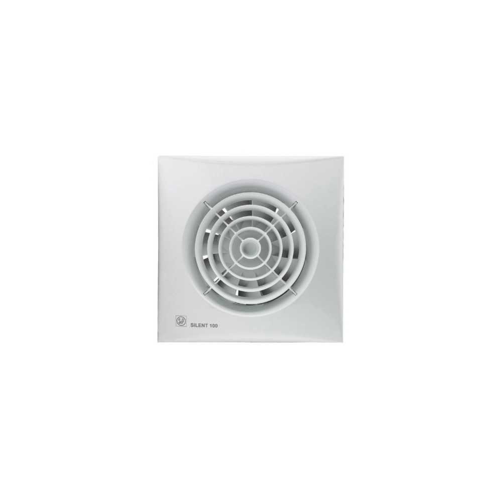 Extracteur d'air pour SDB/WC SILENT - 95m³/h - 12V