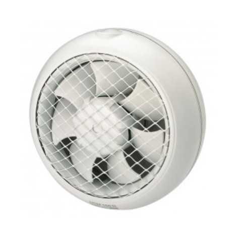 Extracteur d'air pour vitre/mur - 2000rpm - 28W - 230V 50Hz - 600m³/h