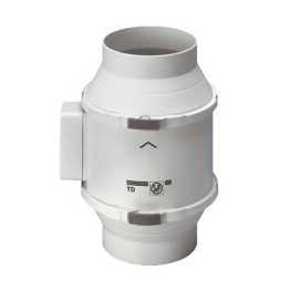 Extracteur d'air pour gaine TD-160/100 MIXVENT N SILENT - 230V 50Hz - RE - timer