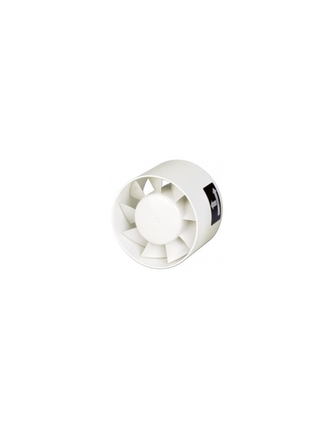 Extracteur d'air pour gaine - 230V - 2500rpm - 13W - Ø100mm - 110m³/h - 40dB(A)
