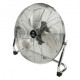 Extracteur d'air pour portable hélice - 230V 50Hz - Ø450mm - 110W - 3 vitesses - chrome