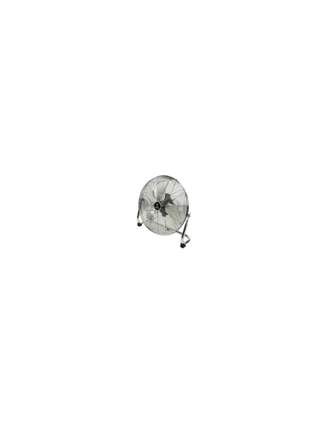 Extracteur d'air pour portable hélice - 230V 50Hz - Ø450mm - 110W - 3 vitesses - chrome